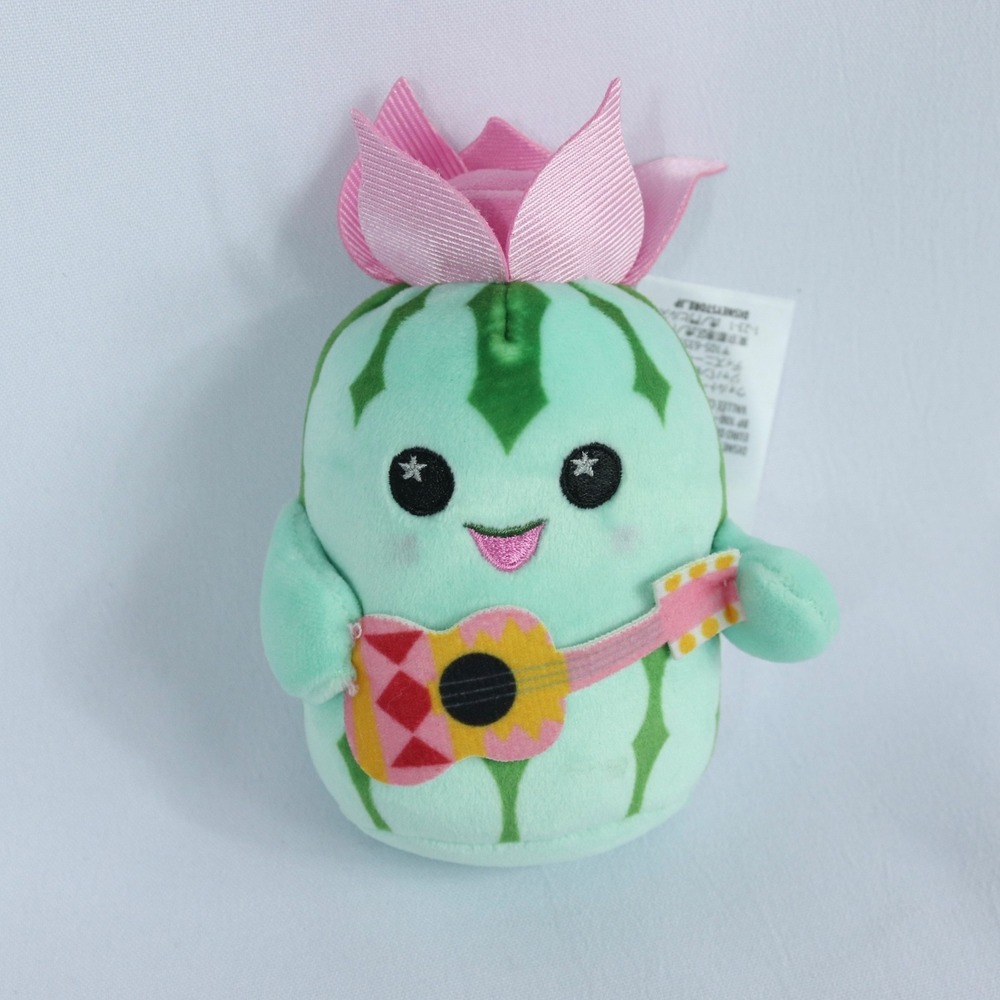 Disney Parks Wishables It's a Small World Cactus With Guitar Plush